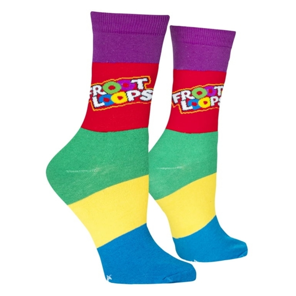 Crazy Froot Loops Socks - Picture 2 of 5